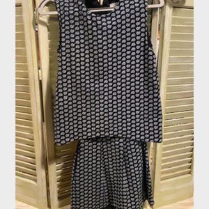 Zara Trafaluc Open Back Romper